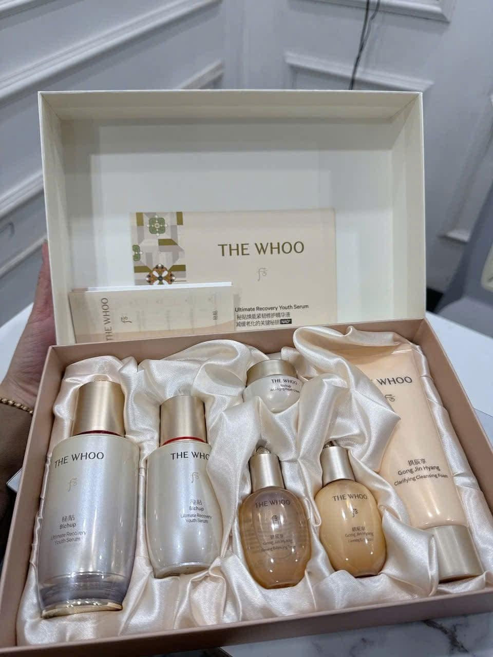 Set tái sinh phục hồi và chống lão hoá da THE WHOO Bichup Ultimate Recovery