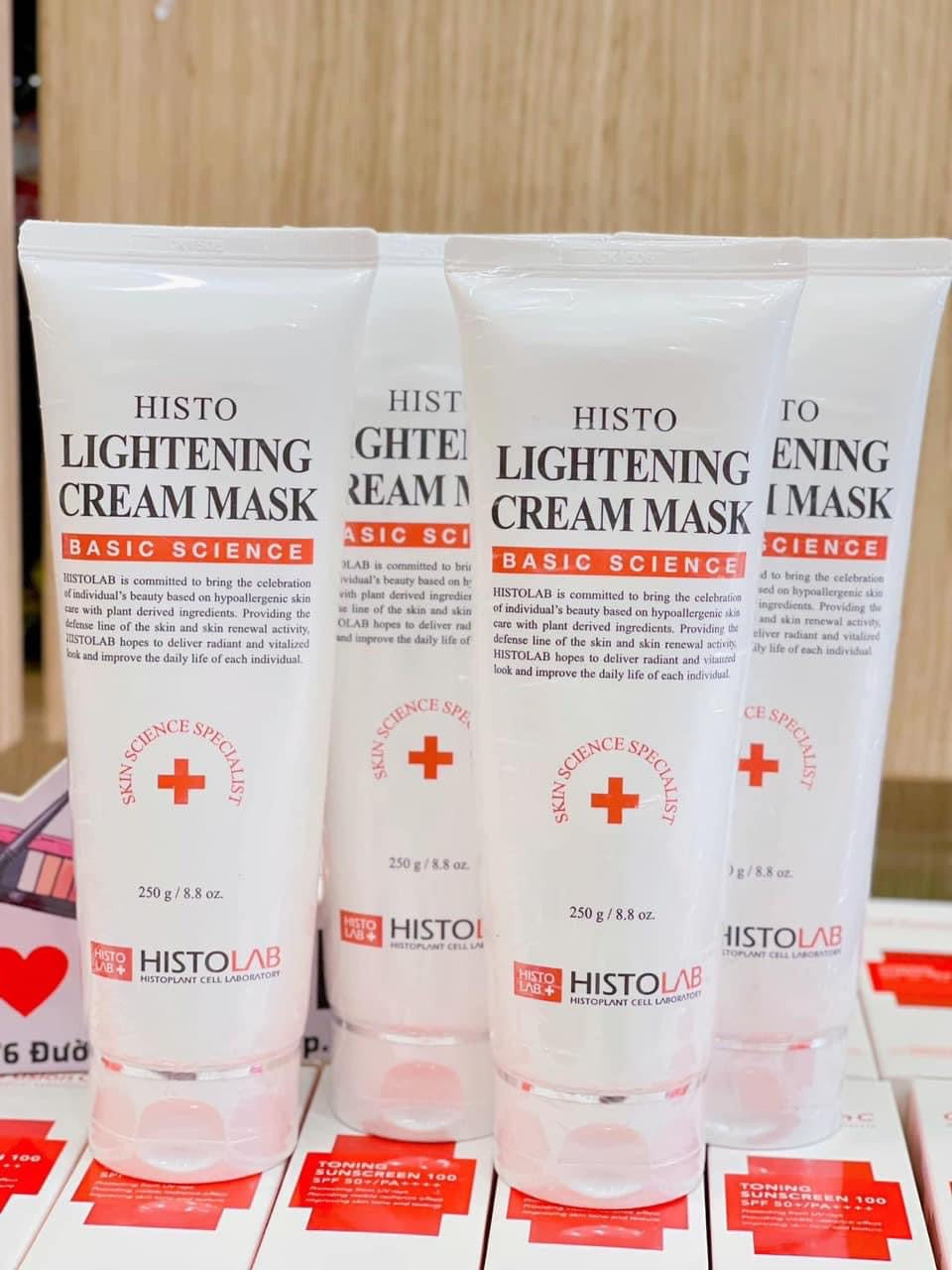 Mặt nạ ủ trắng HISTOLAB Lightening Cream Mask 250g