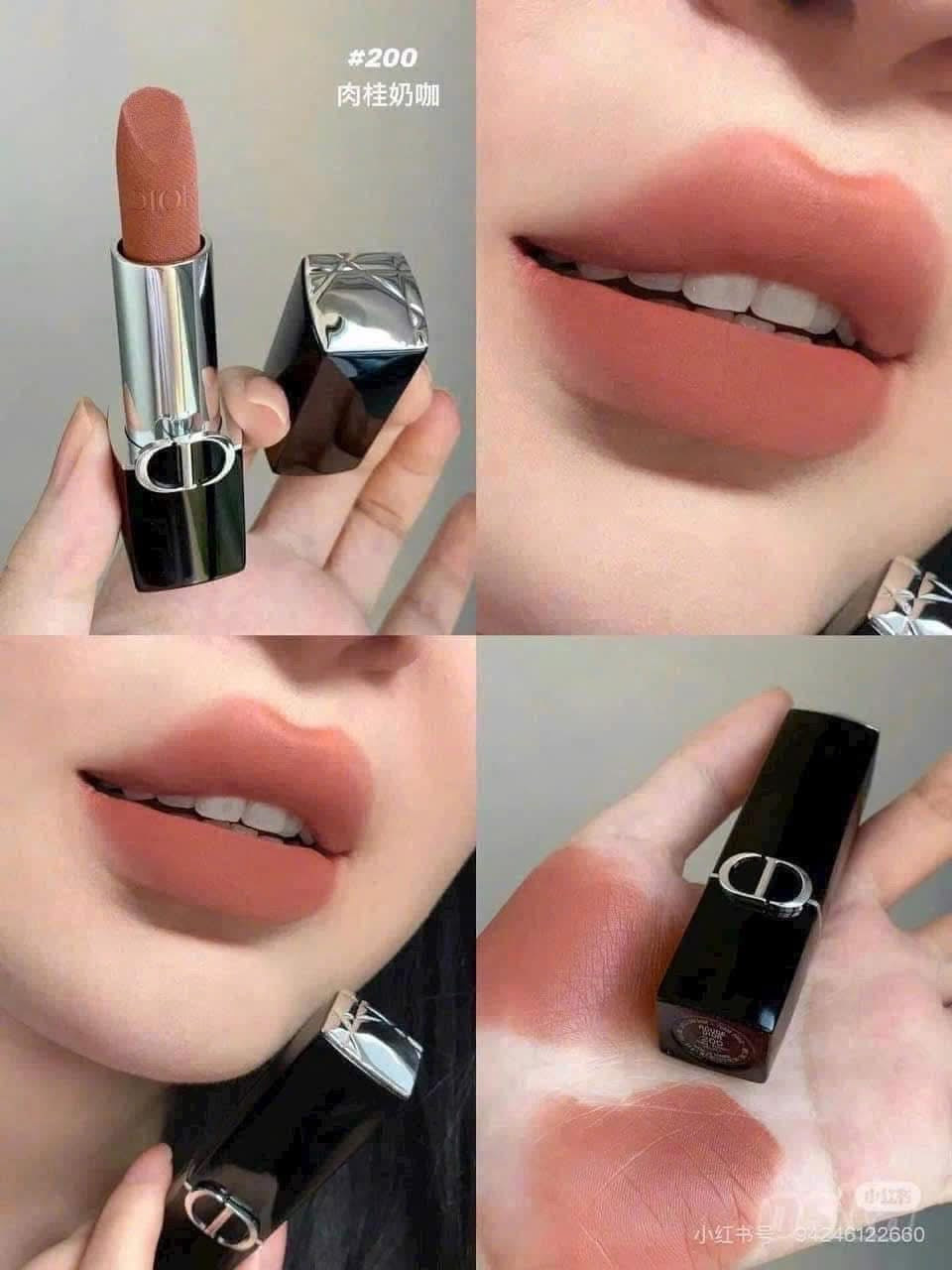 Set gift son DIOR mini Rouge Lipstick