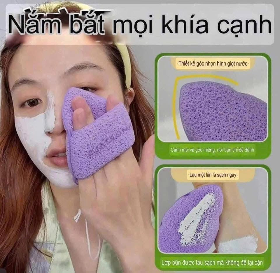 Set 3 mút bọt biển AMORTALS