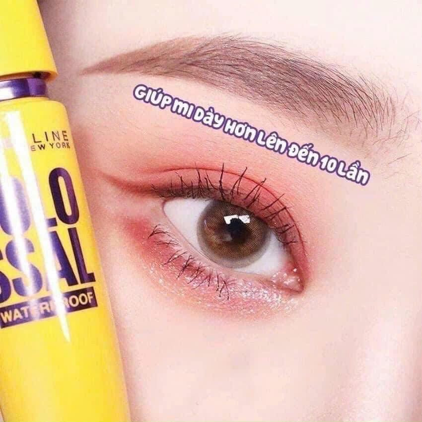 Mascara làm dày và ngăn rụng mi MAYBELLINE Colossal Waterproof