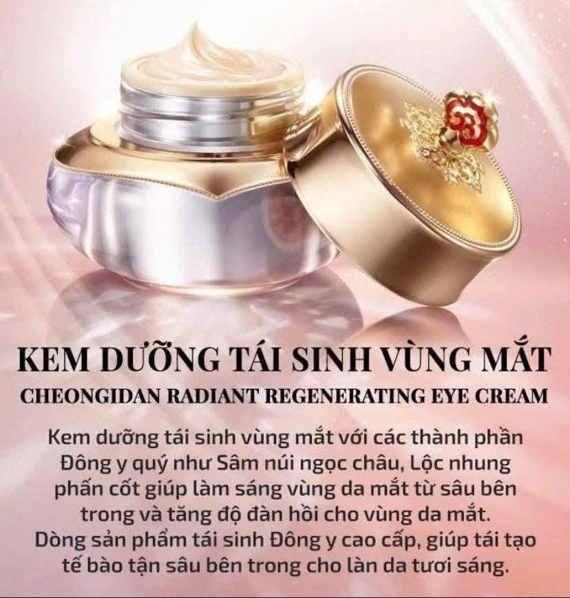 Kem mắt tái sinh WHOO Cheongidan mini