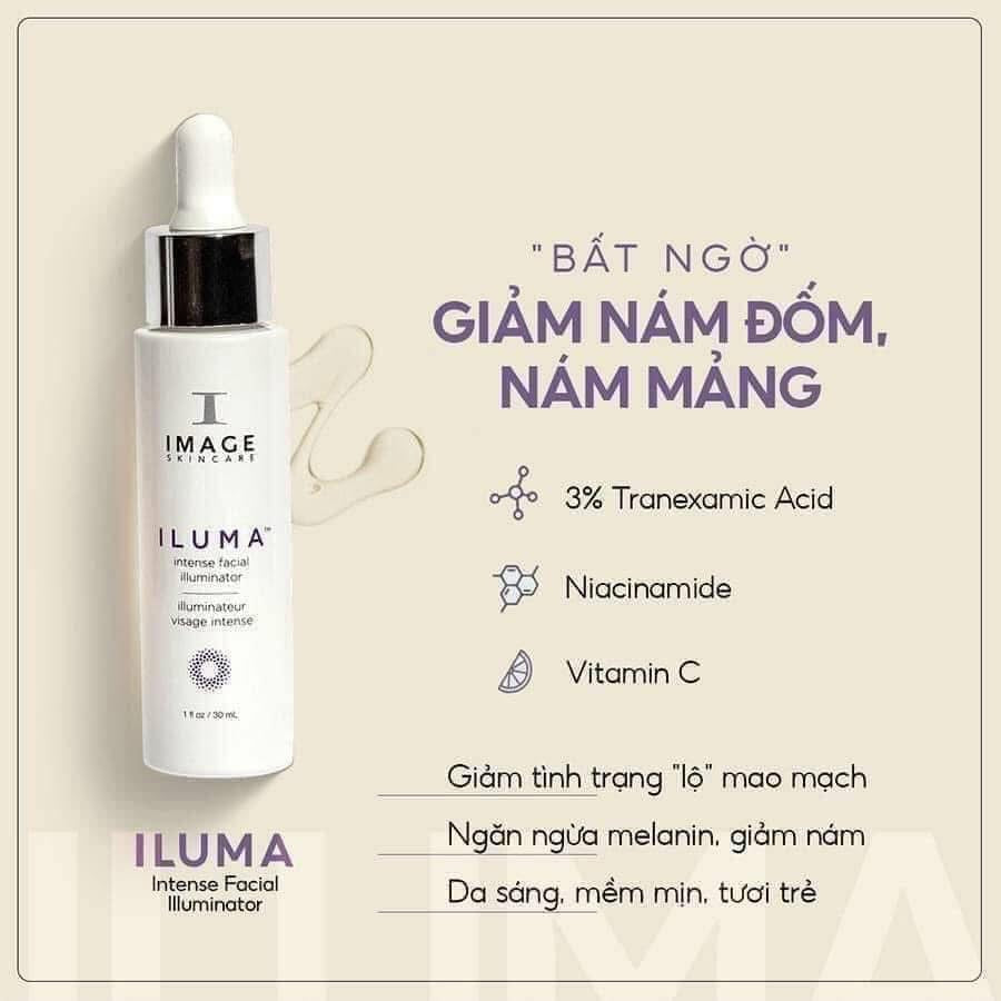 Tinh chất sáng da, ức chế đốm nâu IMAGE Iluma