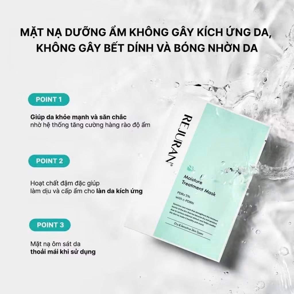 Mặt nạ dưỡng ẩm REJURAN Moisture Treatment Mask (5 miếng)