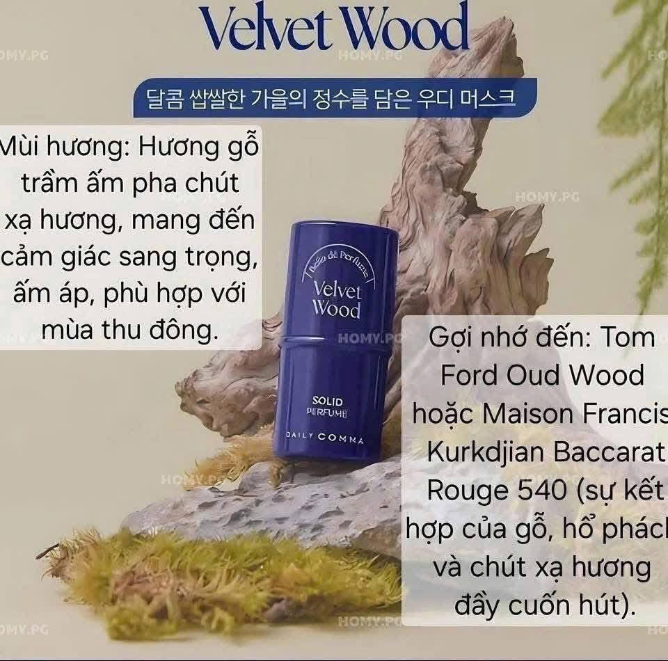 Nước hoa sáp DAILY COMMA Hàn Quốc