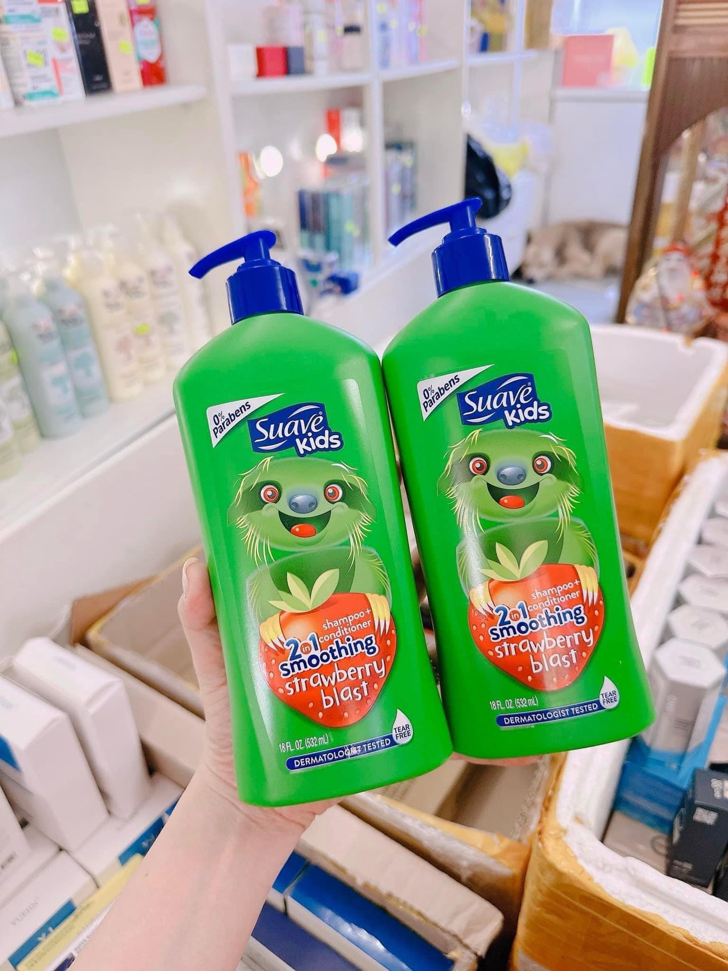 Sữa tắm gội 3in1 cho bé SUAVE KIDS