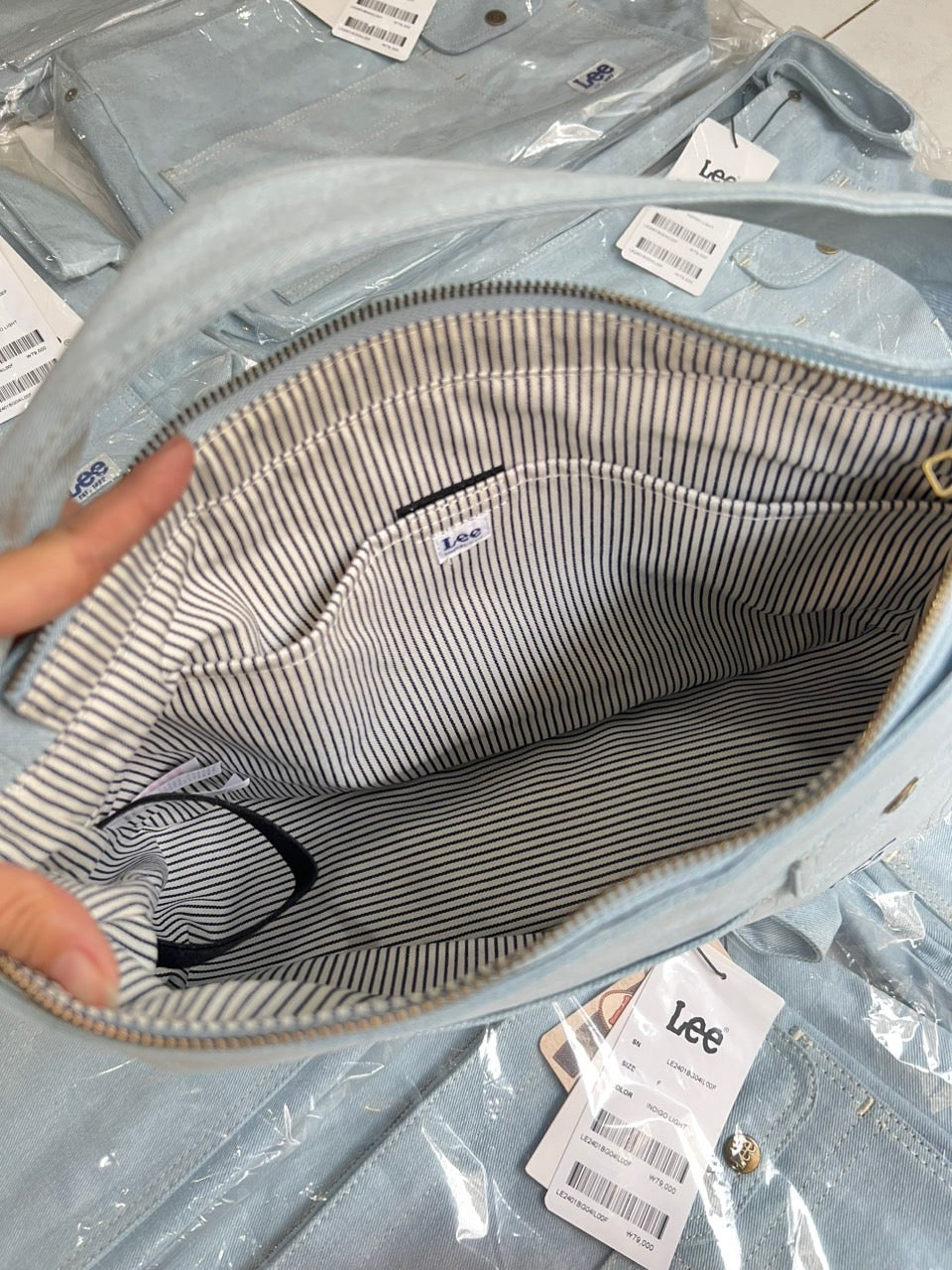 Túi Denim LEE Hàn Quốc (Authentic)