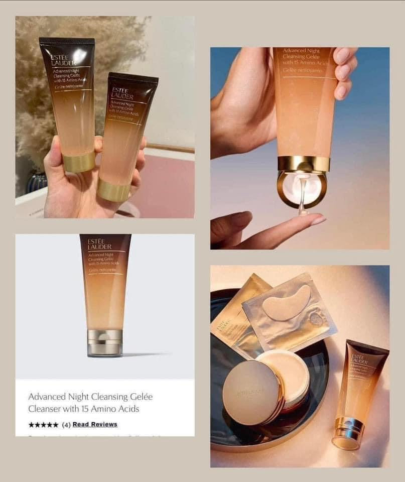 Sữa rửa mặt ESTEE LAUDER Advanced Night Cleansing Gelee Cleanser With 15 Amino Acids