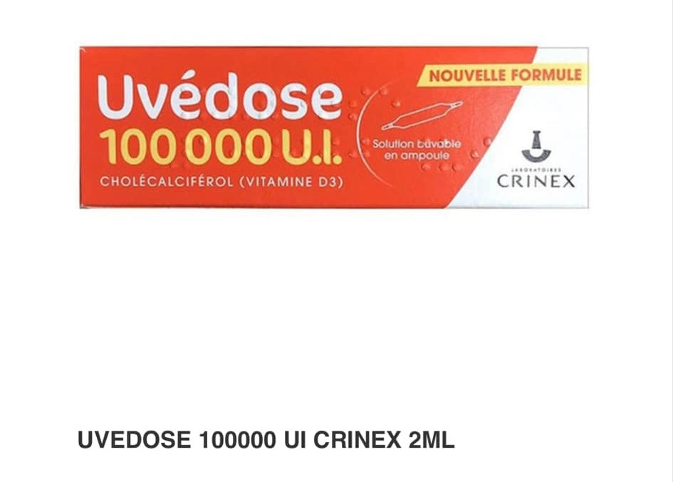 Vitamin D3 UVEDOSE 100 000 U.I. (hàng order)