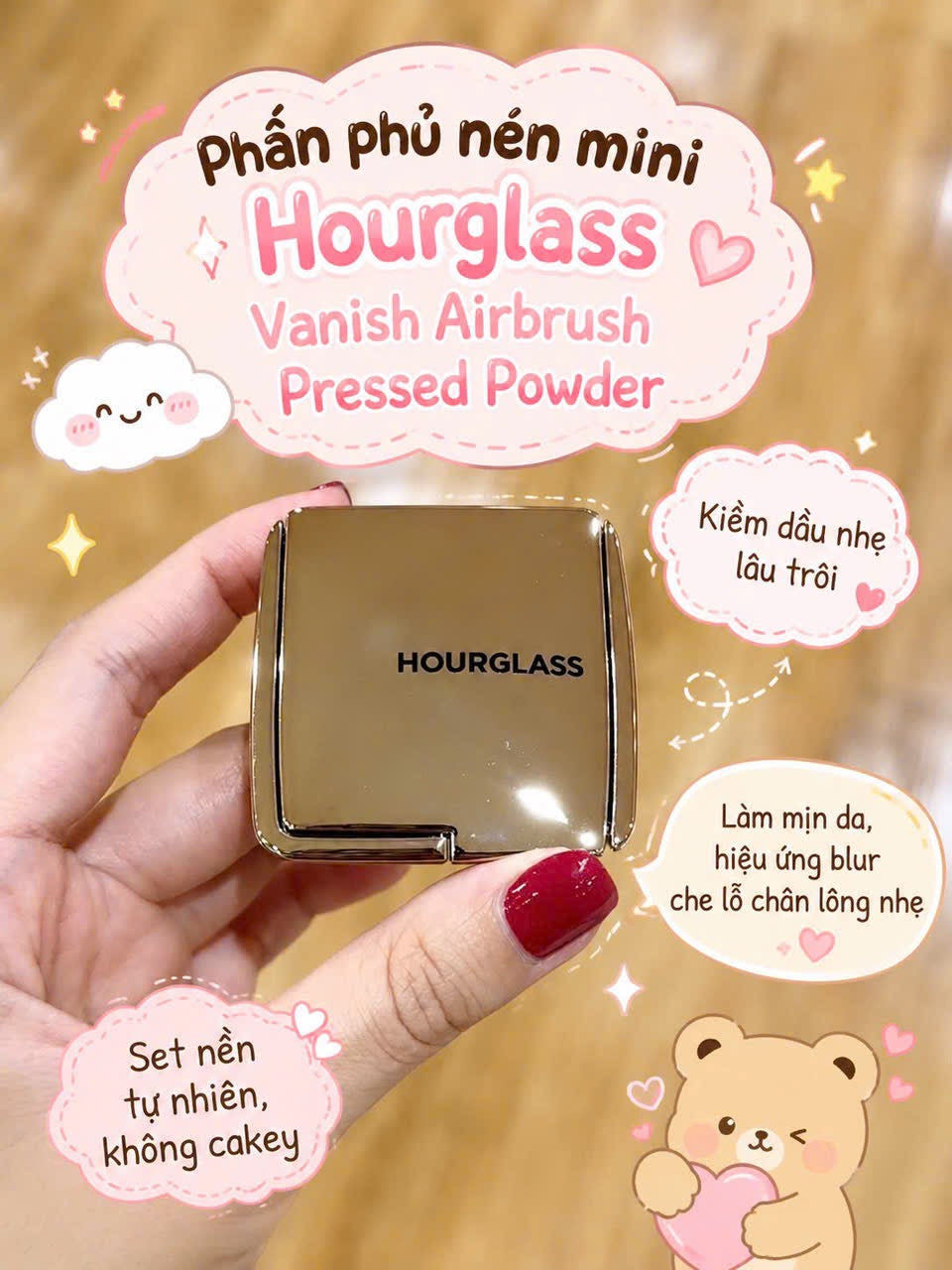 Phấn phủ nén HOURGLASS Vanish