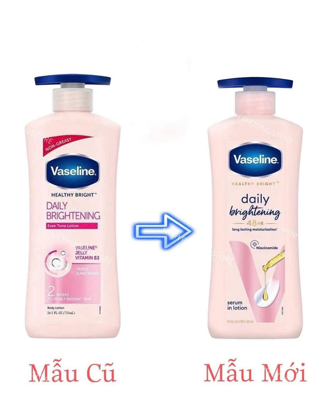 Sữa dưỡng thể toàn thân VASELINE Mỹ 725ml