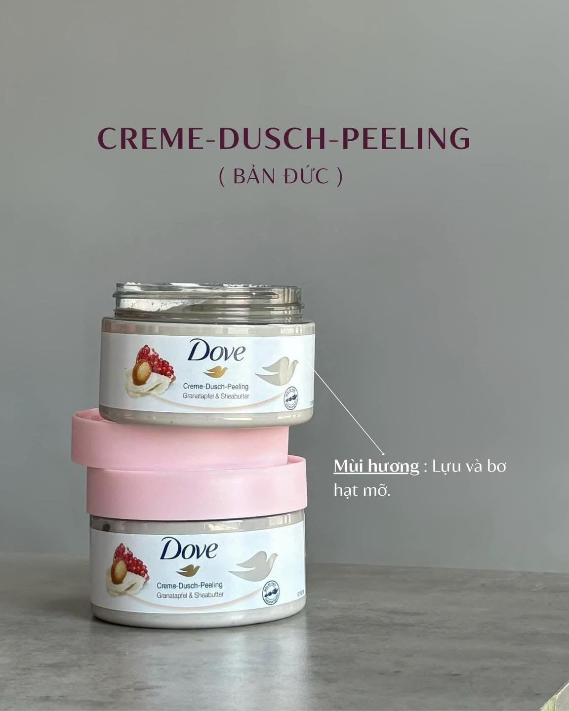 Tẩy da chết toàn thân DOVE