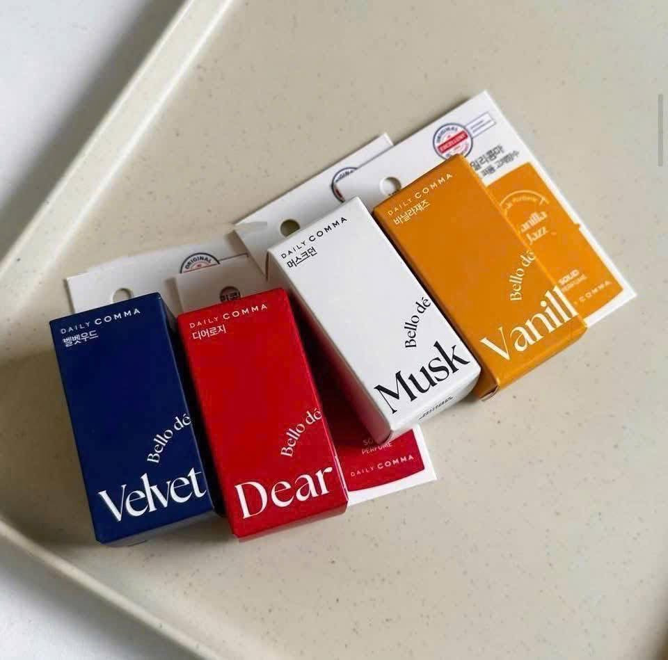 Nước hoa sáp DAILY COMMA Hàn Quốc