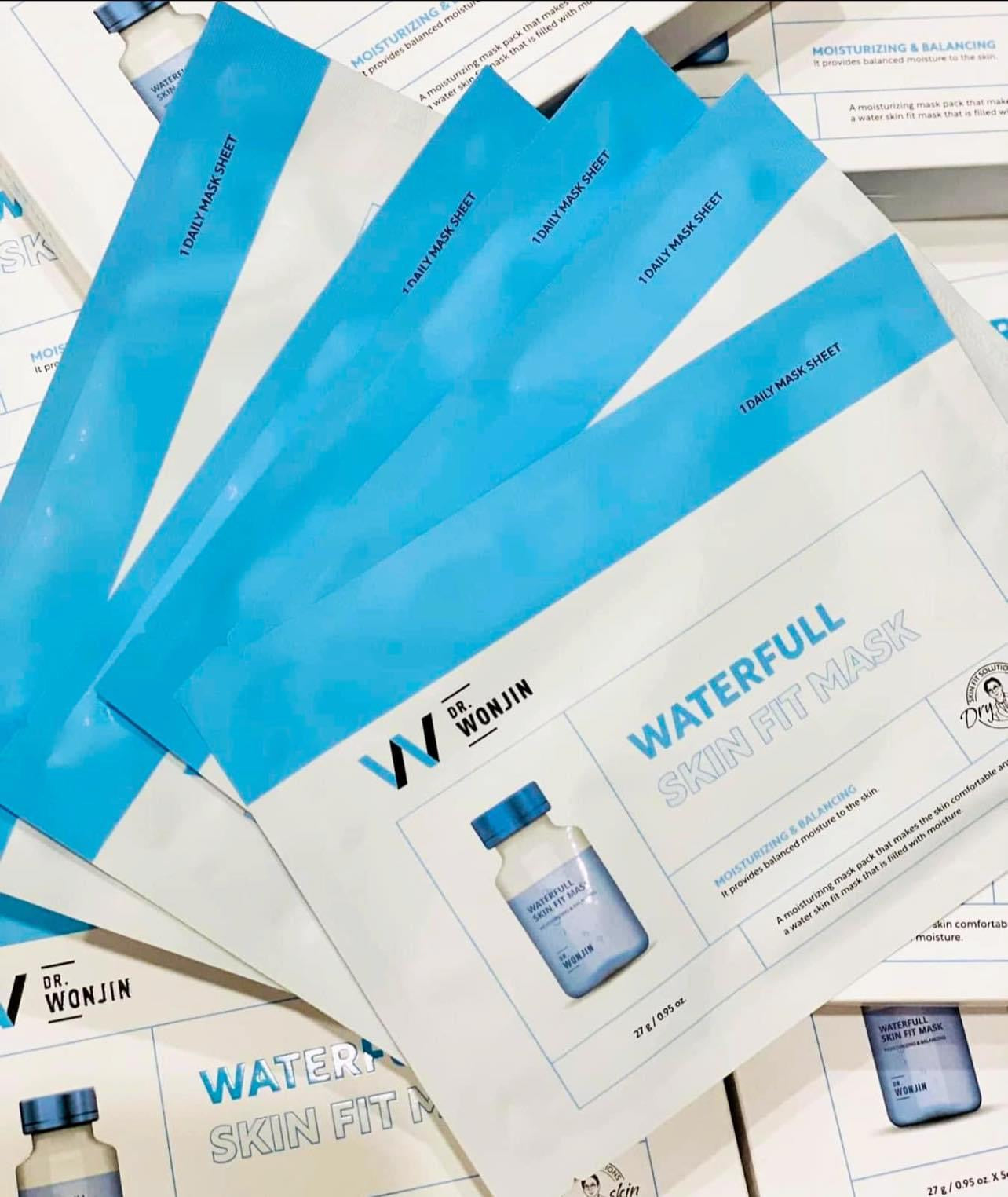 Mặt nạ WONJIN Waterfull Skin Fit (hộp 5 miếng)