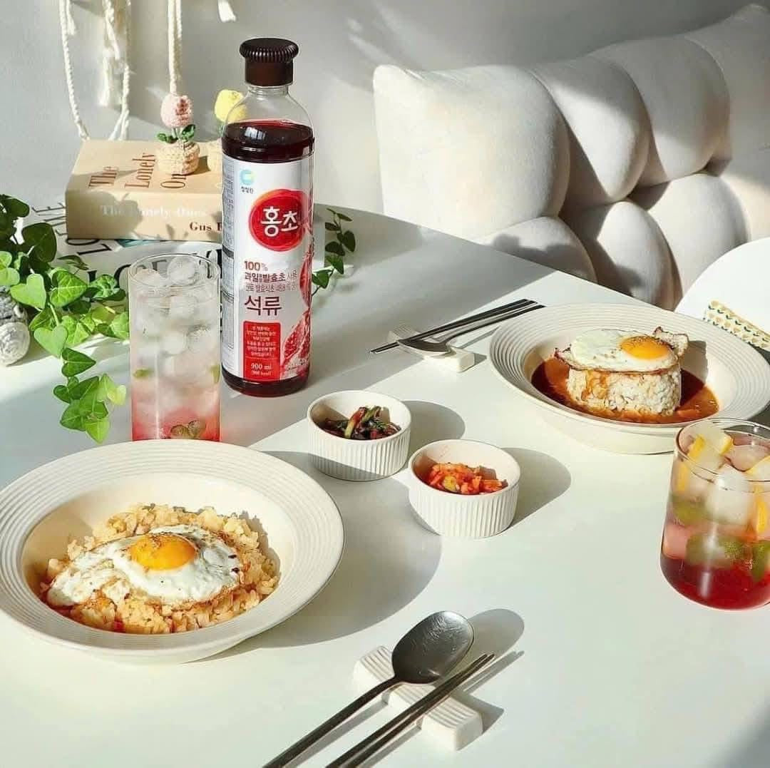 Giấm lựu O'FOOD Hàn Quốc 900ml