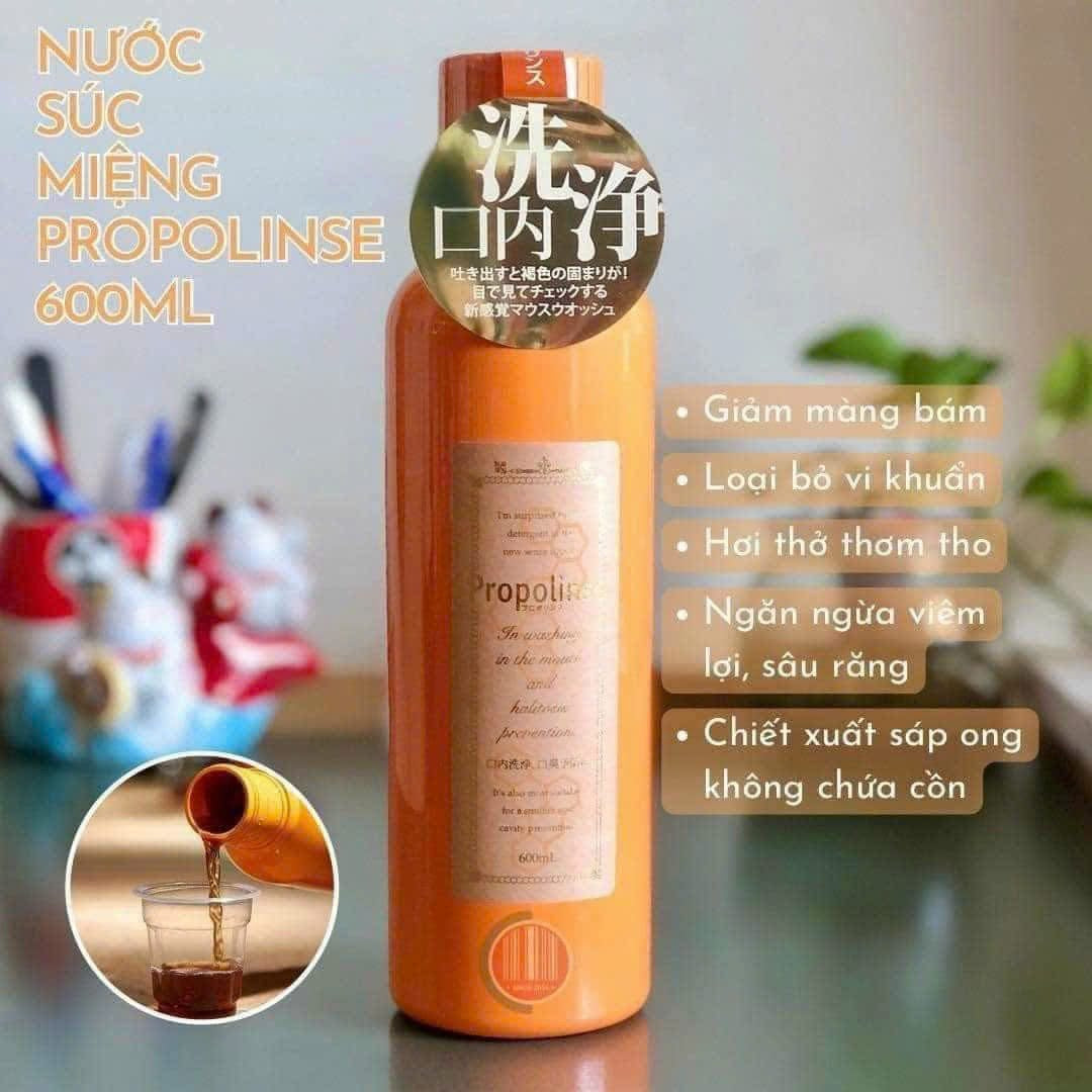 Nước súc miệng PROPOLINSE Nhật Bản 600ml
