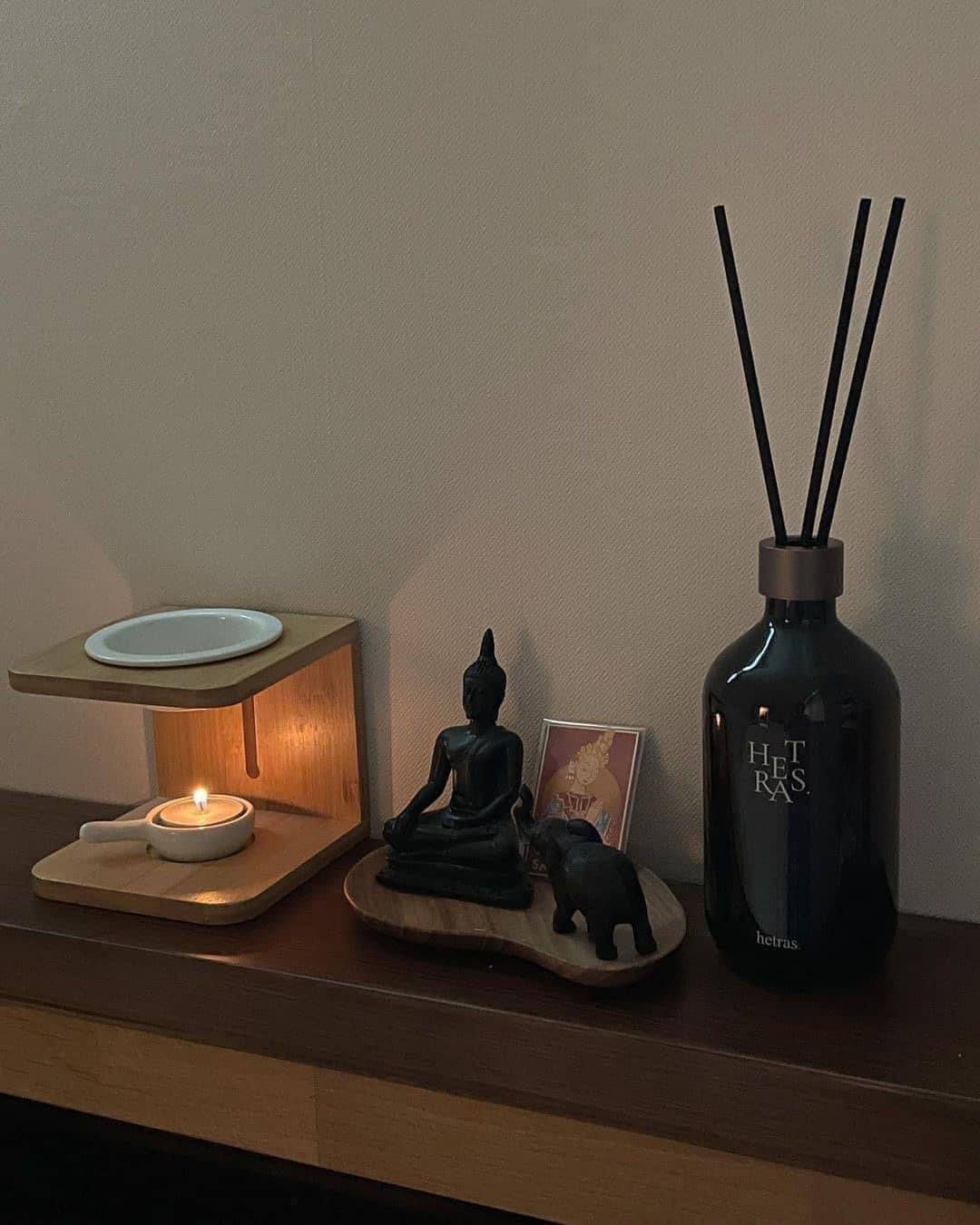 Tinh dầu thơm phòng HETRAS Hàn Quốc (kèm bộ khuếch tán) 500ml