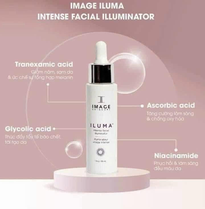 Tinh chất sáng da, ức chế đốm nâu IMAGE Iluma