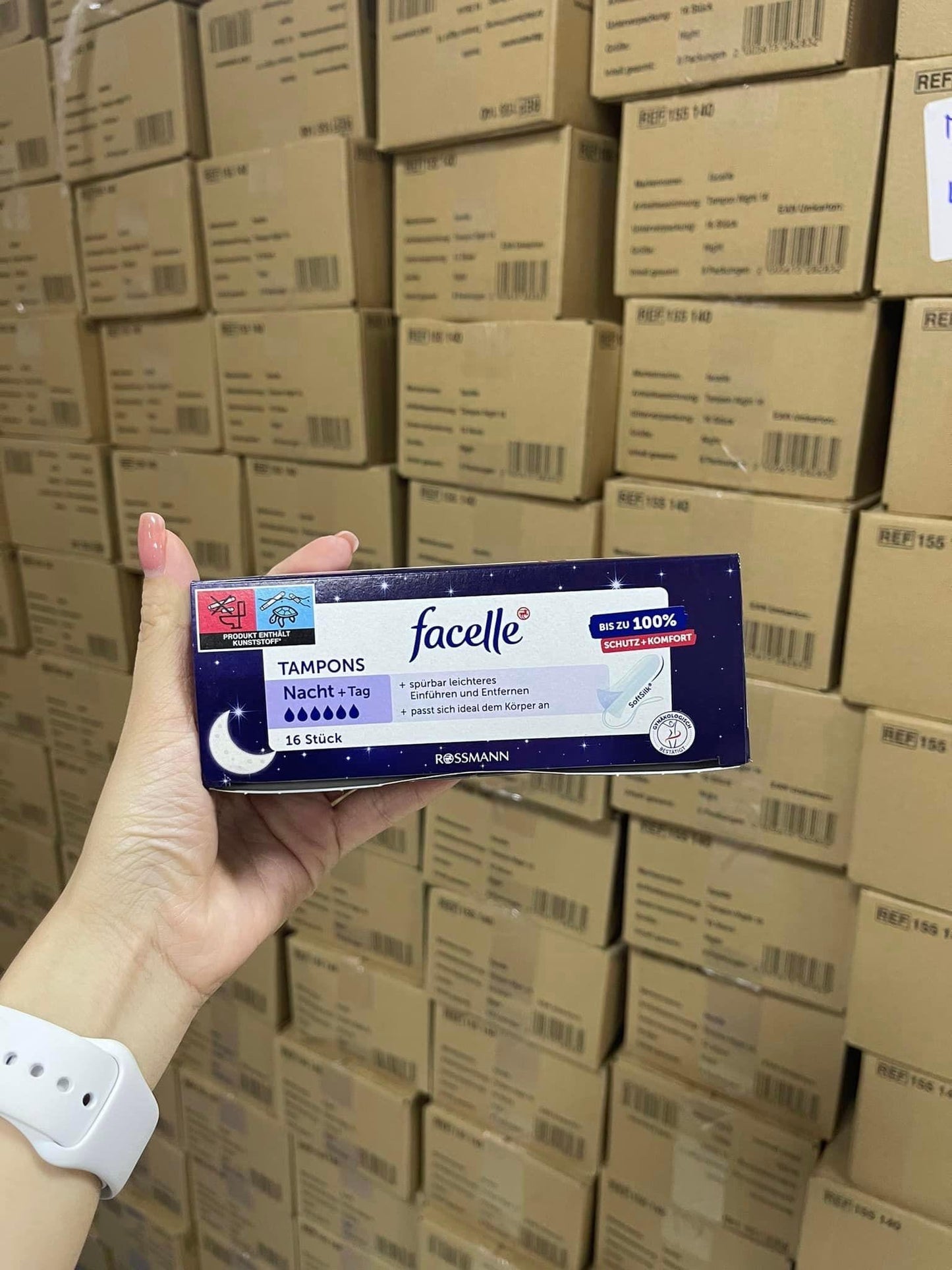 Tampons FACELLE nội địa Đức