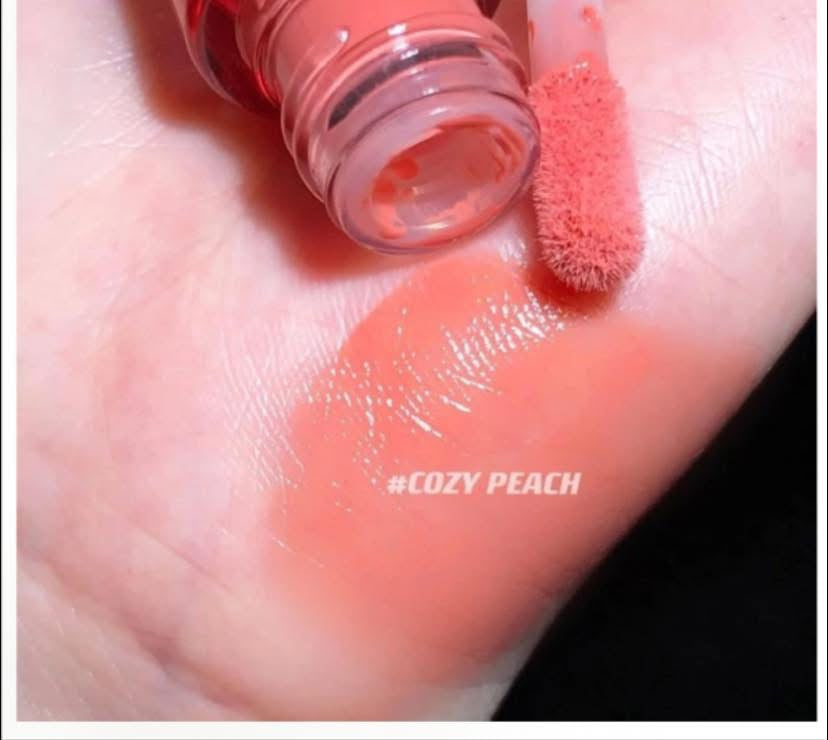 Má hồng dạng kem 3CE Sheer Liquid Blusher màu Cozy Peach