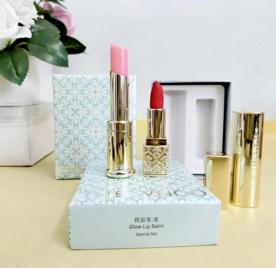 Set son WHOO Glow Lip Balm phiên bản giáng sinh