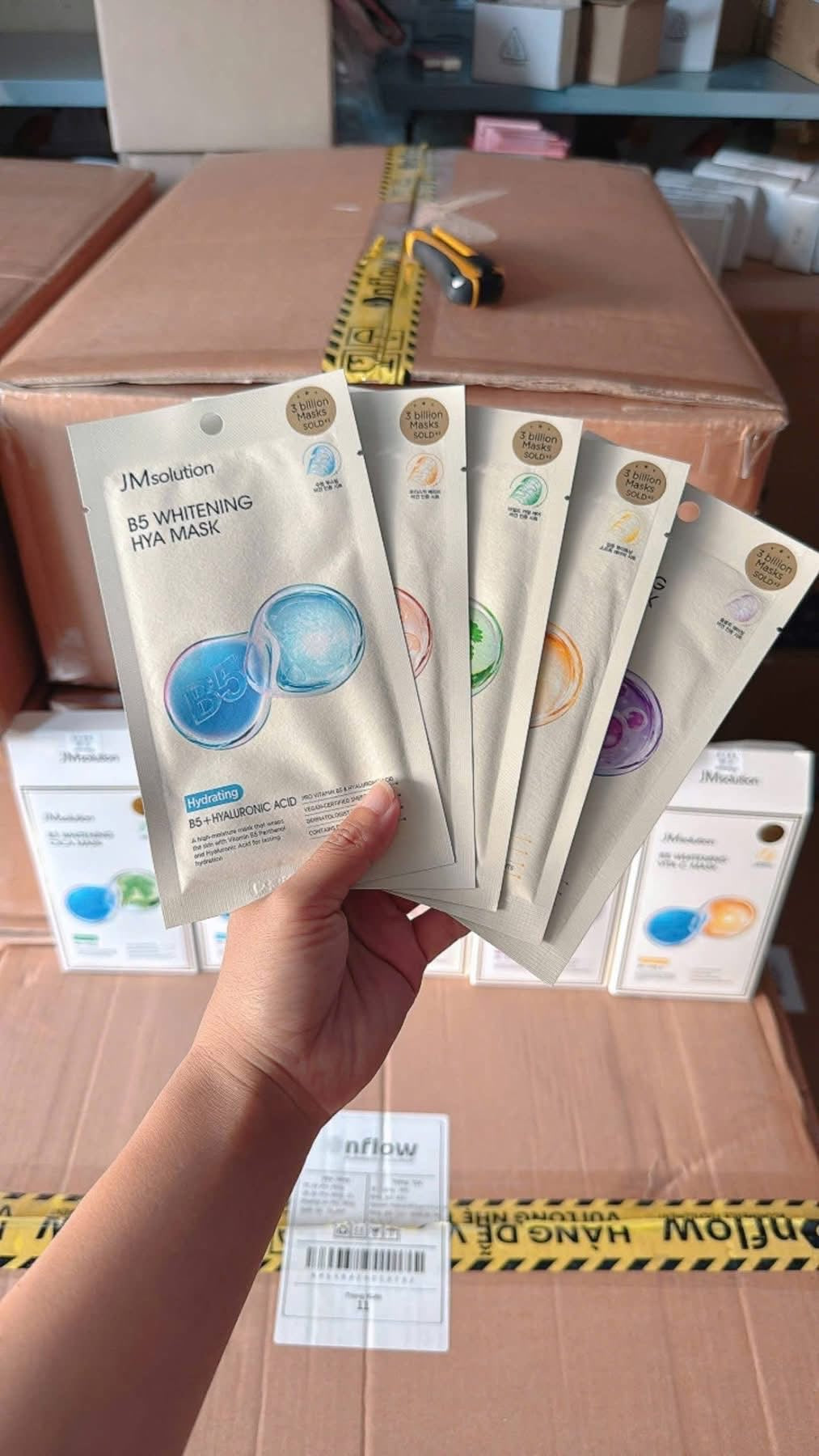 Mặt nạ JMsolution B5 Whitening (hộp 10 miếng)