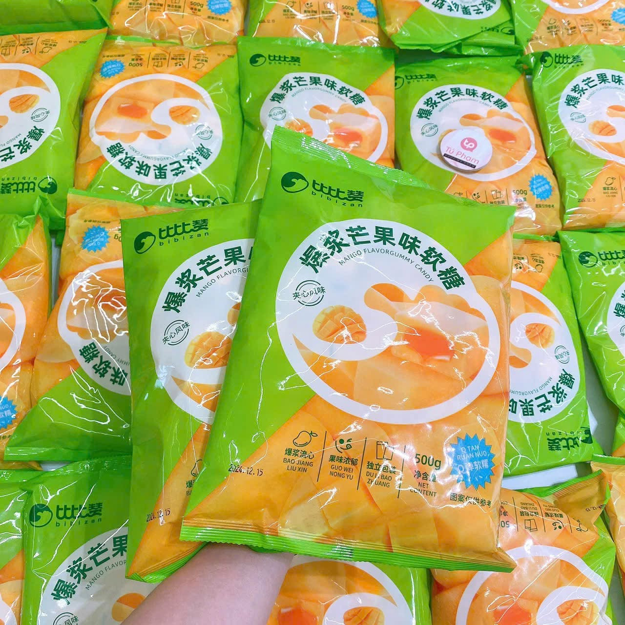 Kẹo xoài BIBIZAN nội địa Trung 500g