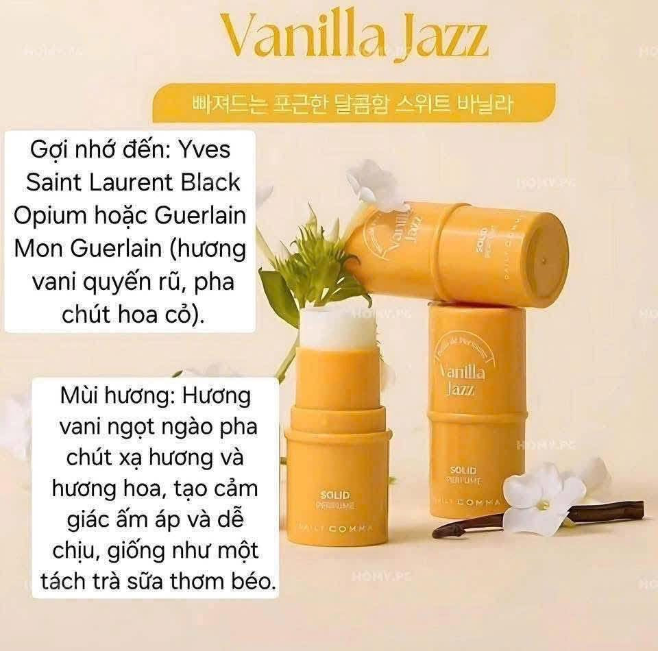 Nước hoa sáp DAILY COMMA Hàn Quốc
