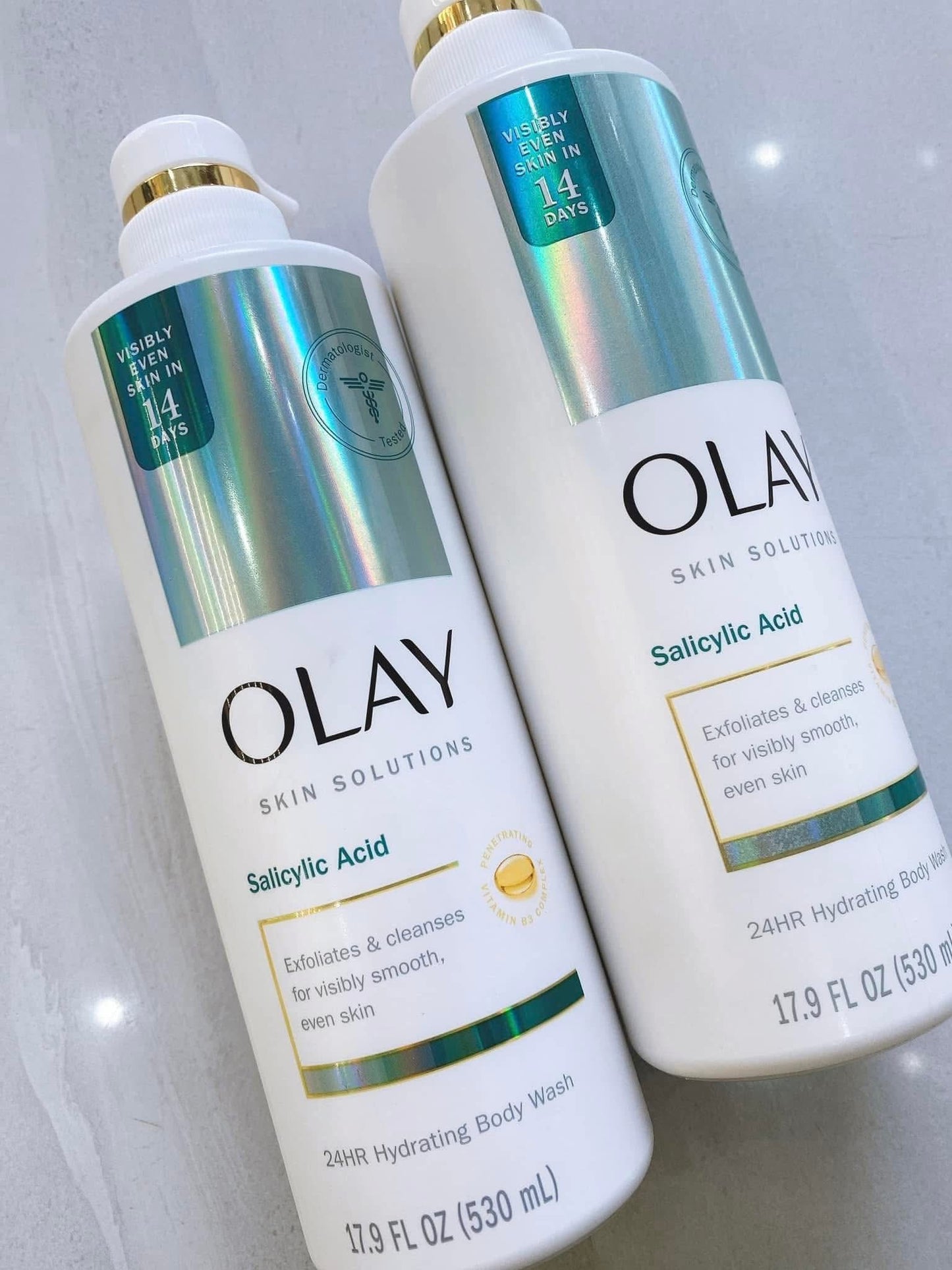 Sữa tắm OLAY Skin Solutions Mỹ 530ml