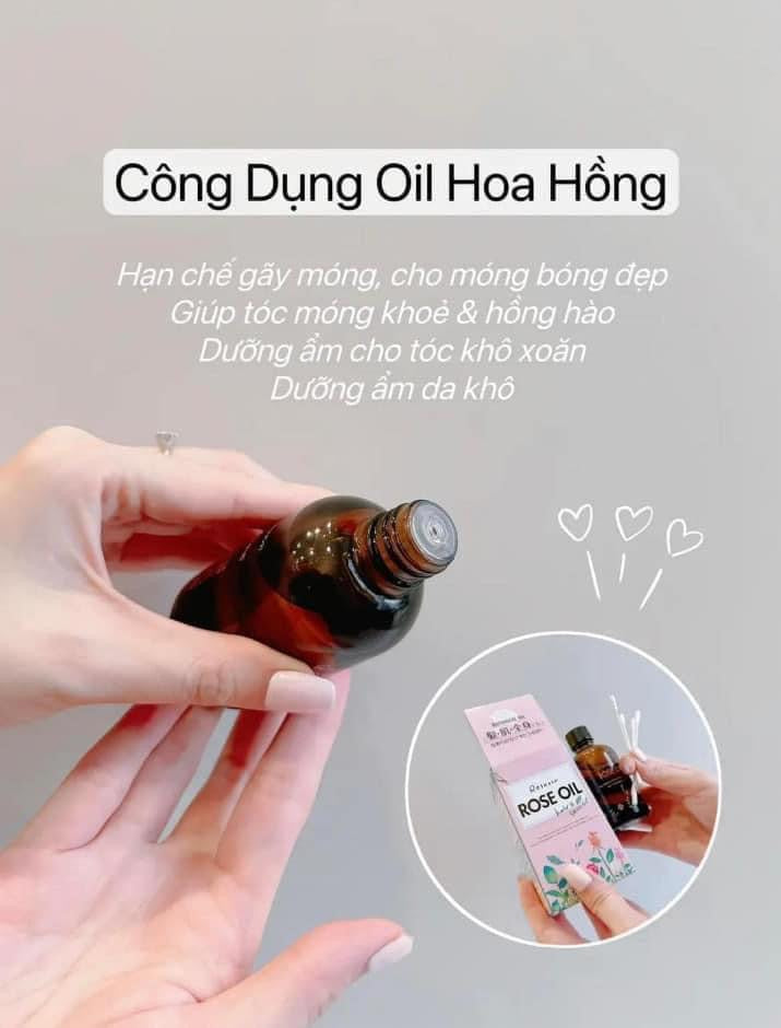 Dầu dưỡng đa năng BOTANICAL Rose Oil Nhật Bản 60ml