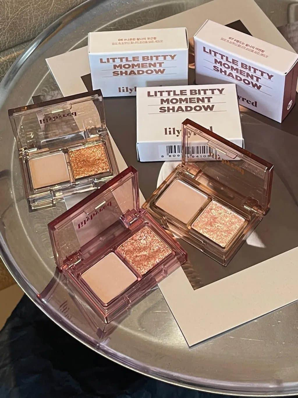 Bảng phấn mắt 2 ô LILYBYRED Little Bitty Moment Shadow