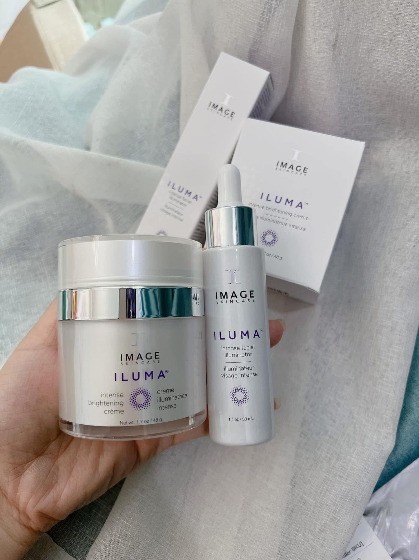 Kem dưỡng sáng da, ức chế đốm nâu IMAGE Iluma 50ml