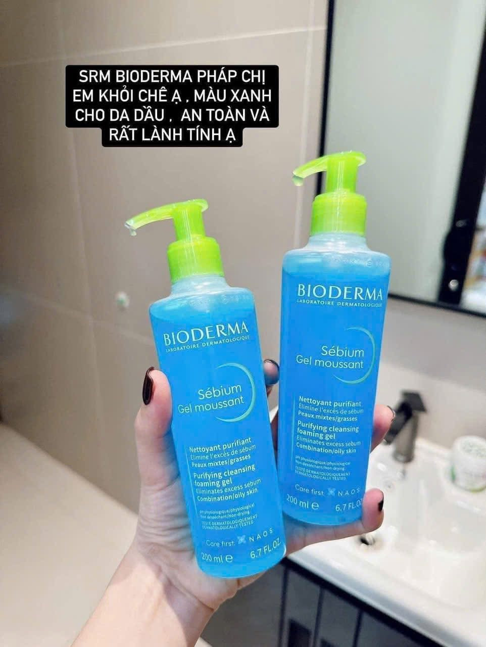 Sữa rửa mặt BIODERMA