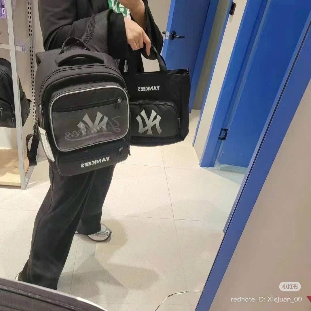 Balo MLB đen 2 món (Authentic)