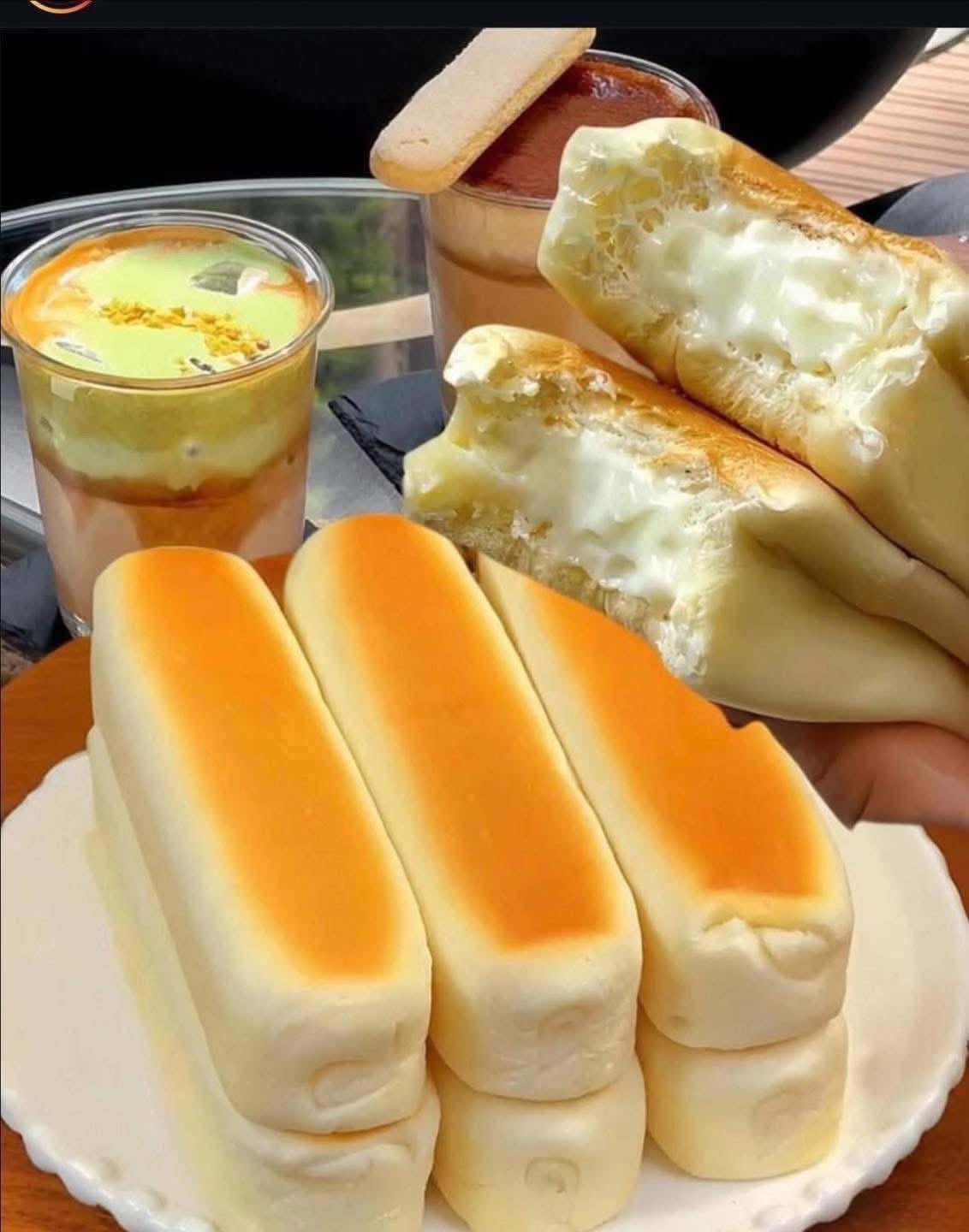 Bánh mỳ que sữa tươi STICK BREAD Hàn Quốc (túi 8 cái)