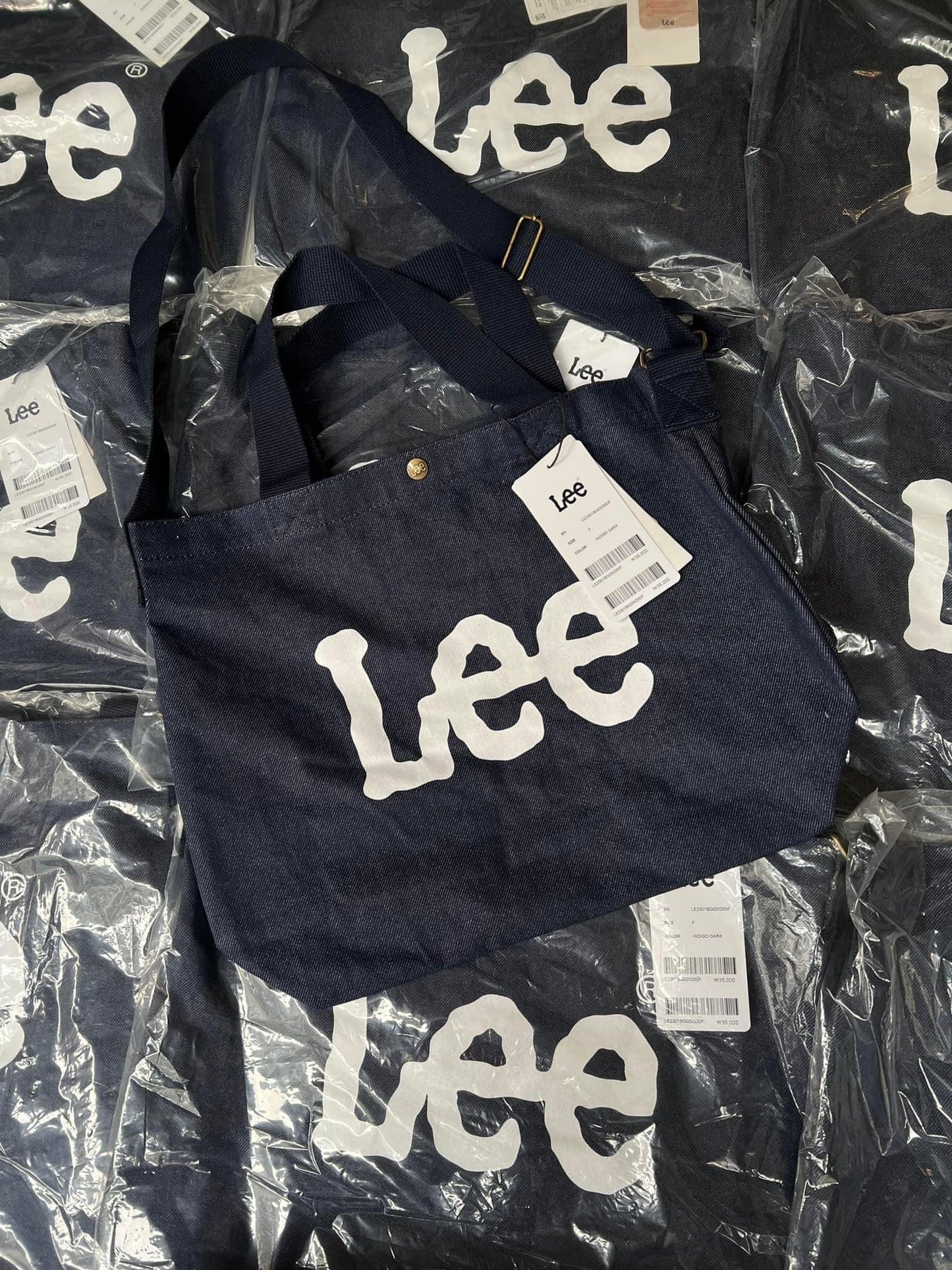 Túi Denim LEE Hàn Quốc (Authentic)