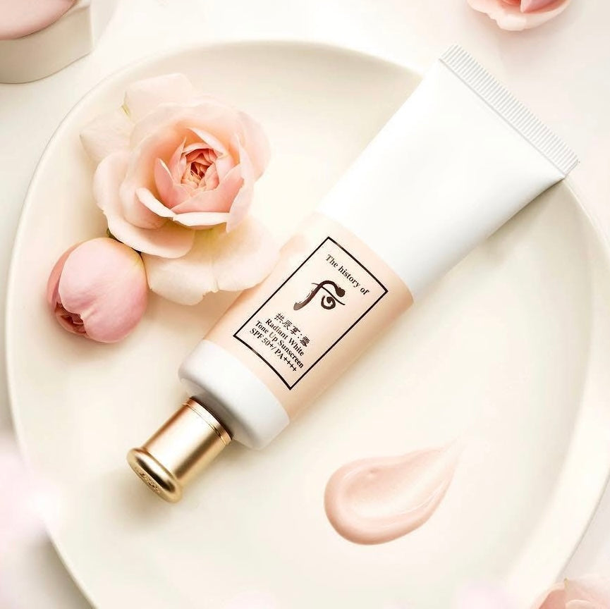 Kem chống nắng Đông y THE HISTORY OF WHOO Radiant White 50ml