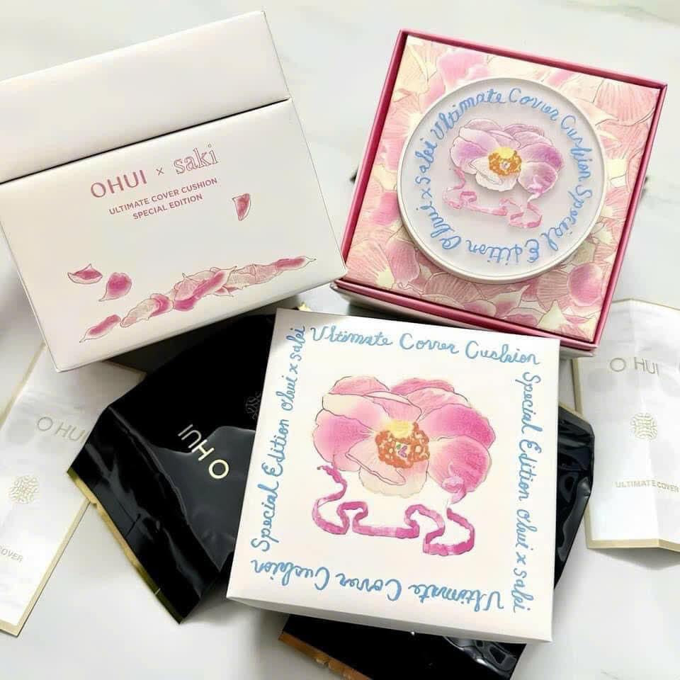 Phấn nước OHUI X Saki Ultimate Cover Cushion - Special Edition