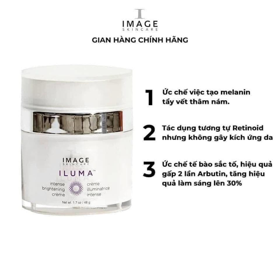 Kem dưỡng sáng da, ức chế đốm nâu IMAGE Iluma 50ml