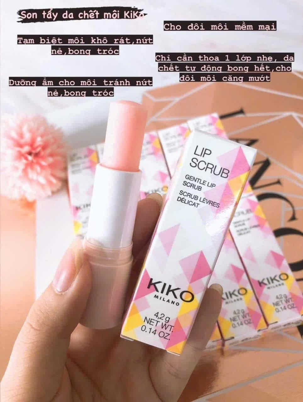 Tẩy da chết môi KIKO Lip Scrub