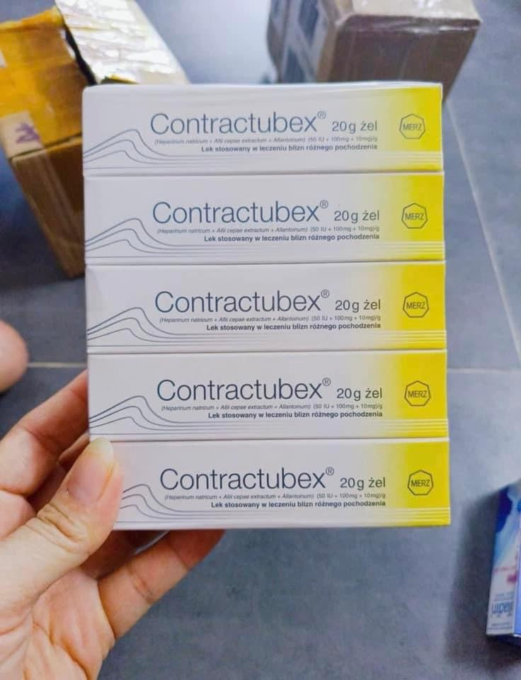 Kem sẹo CONTRATUBEX nội địa Đức 20g