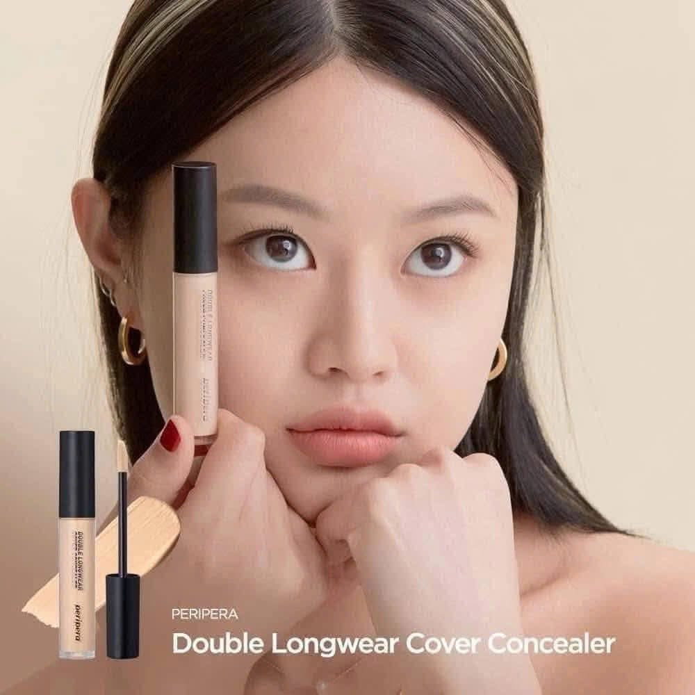 Kem che khuyết điểm PERIPERA Double Longwear Cover