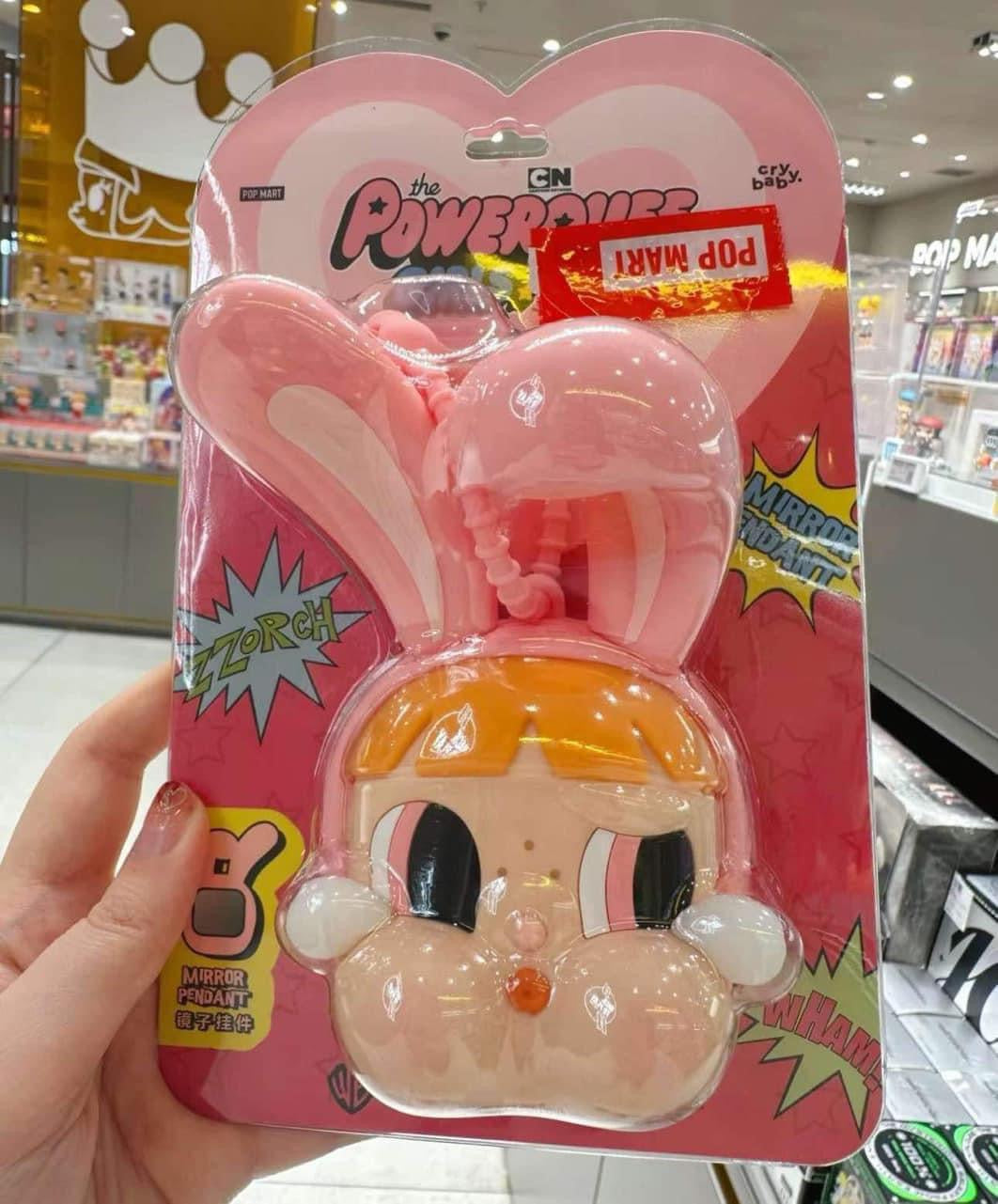 Móc khoá CRY BABY X POWERPUFF GIRLS của Popmart (Authentic)