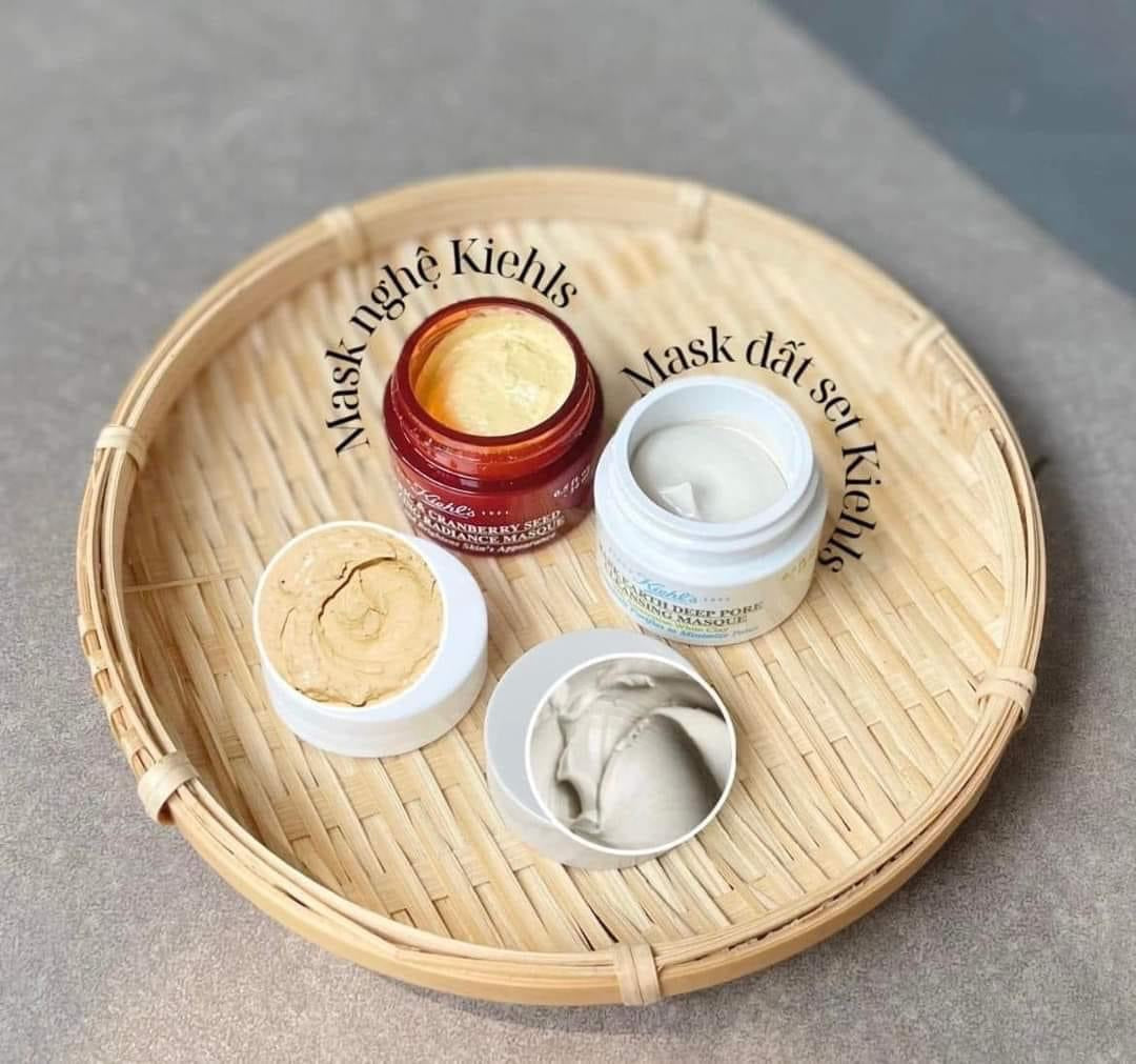 Combo Mặt nạ KIEHL’S nghệ và đất sét (14ml x 2)
