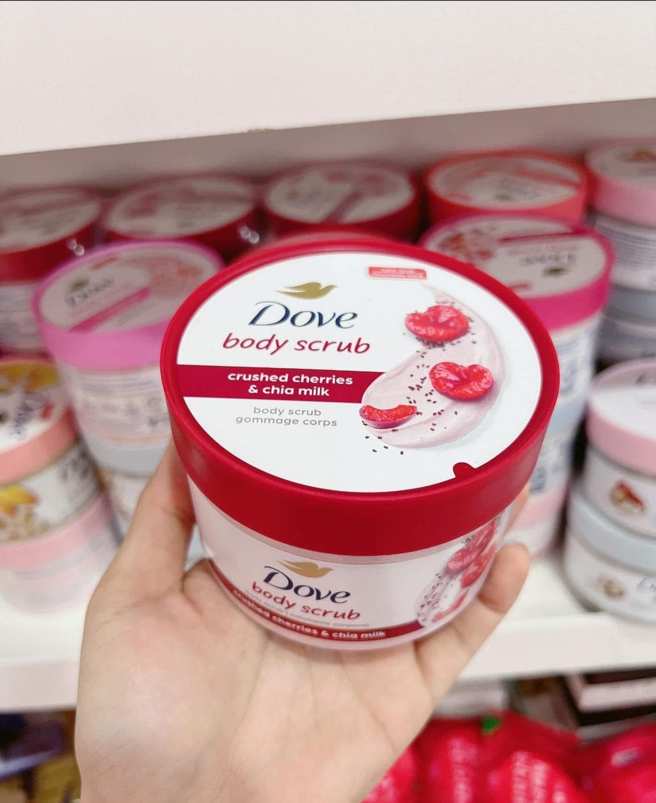 Tẩy da chết toàn thân DOVE