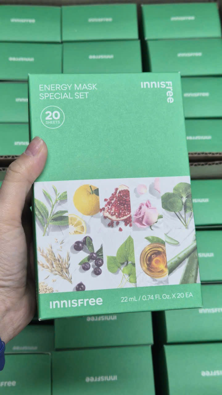 Mặt nạ INNISFREE Energy Mask (20 miếng)