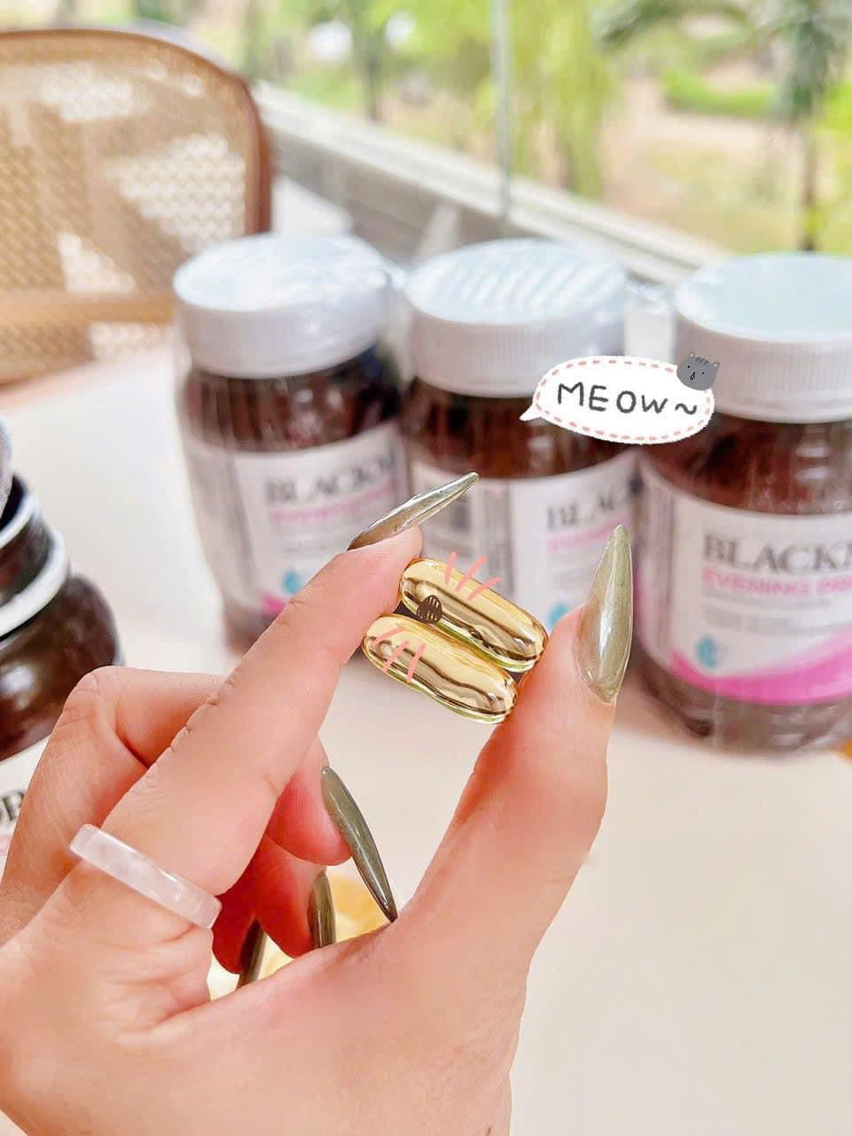Tinh dầu hoa anh thảo BLACKMORES Úc (hũ 190 viên)