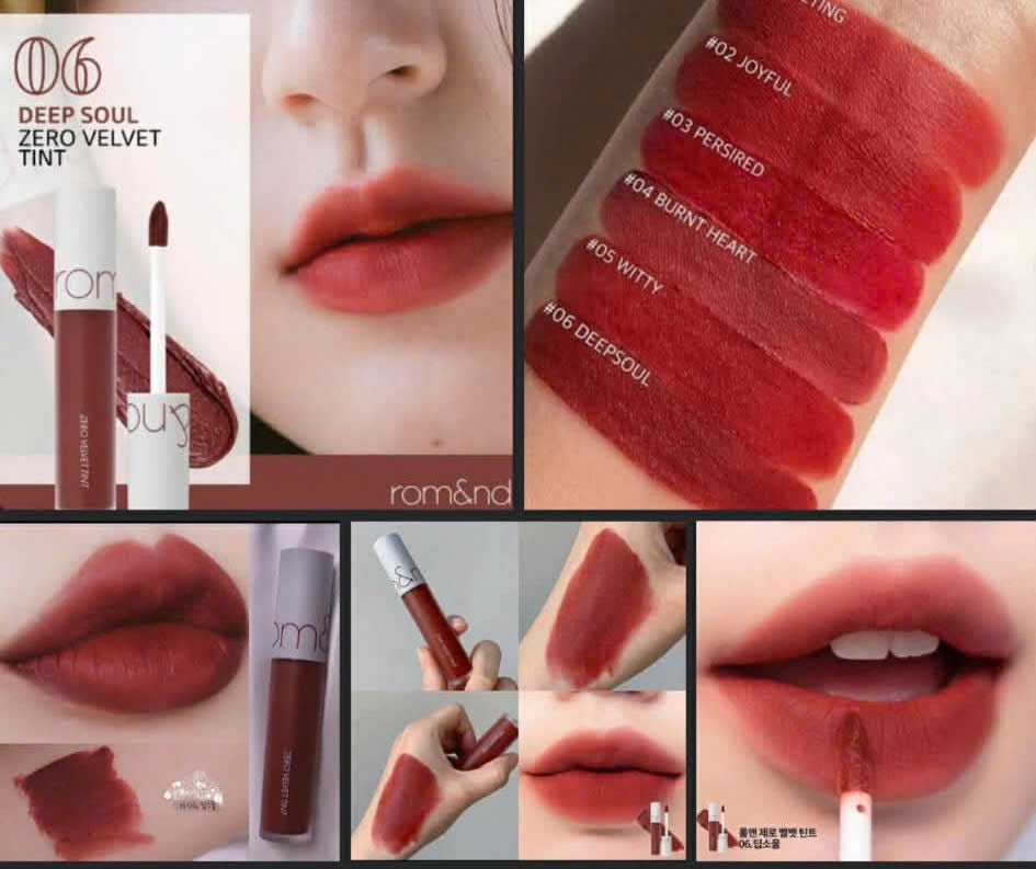 Son kem lỳ ROMAND Zero Velvet 06 Deep Soul
