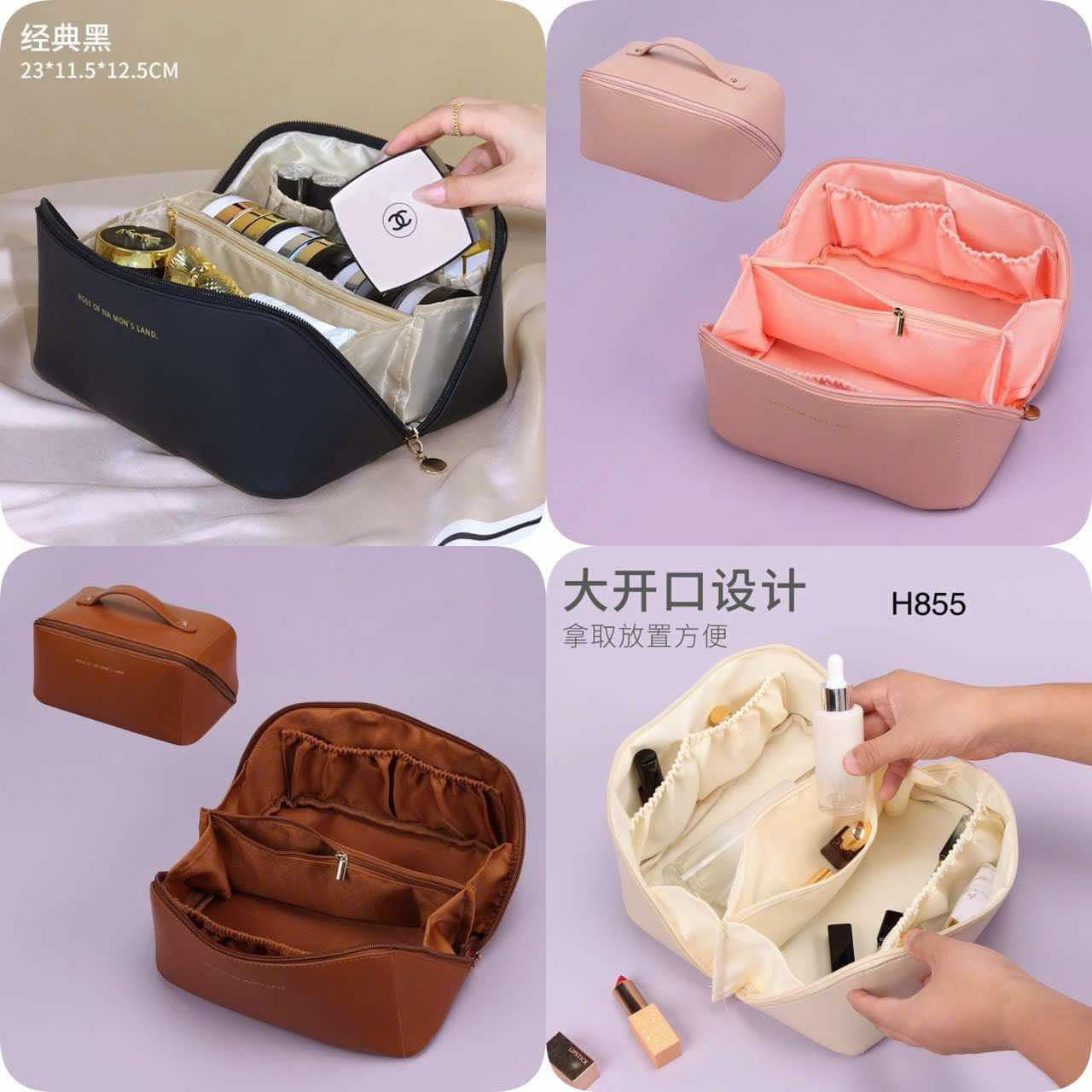 Túi PU đựng mỹ phẩm, đồ trang điểm du lịch