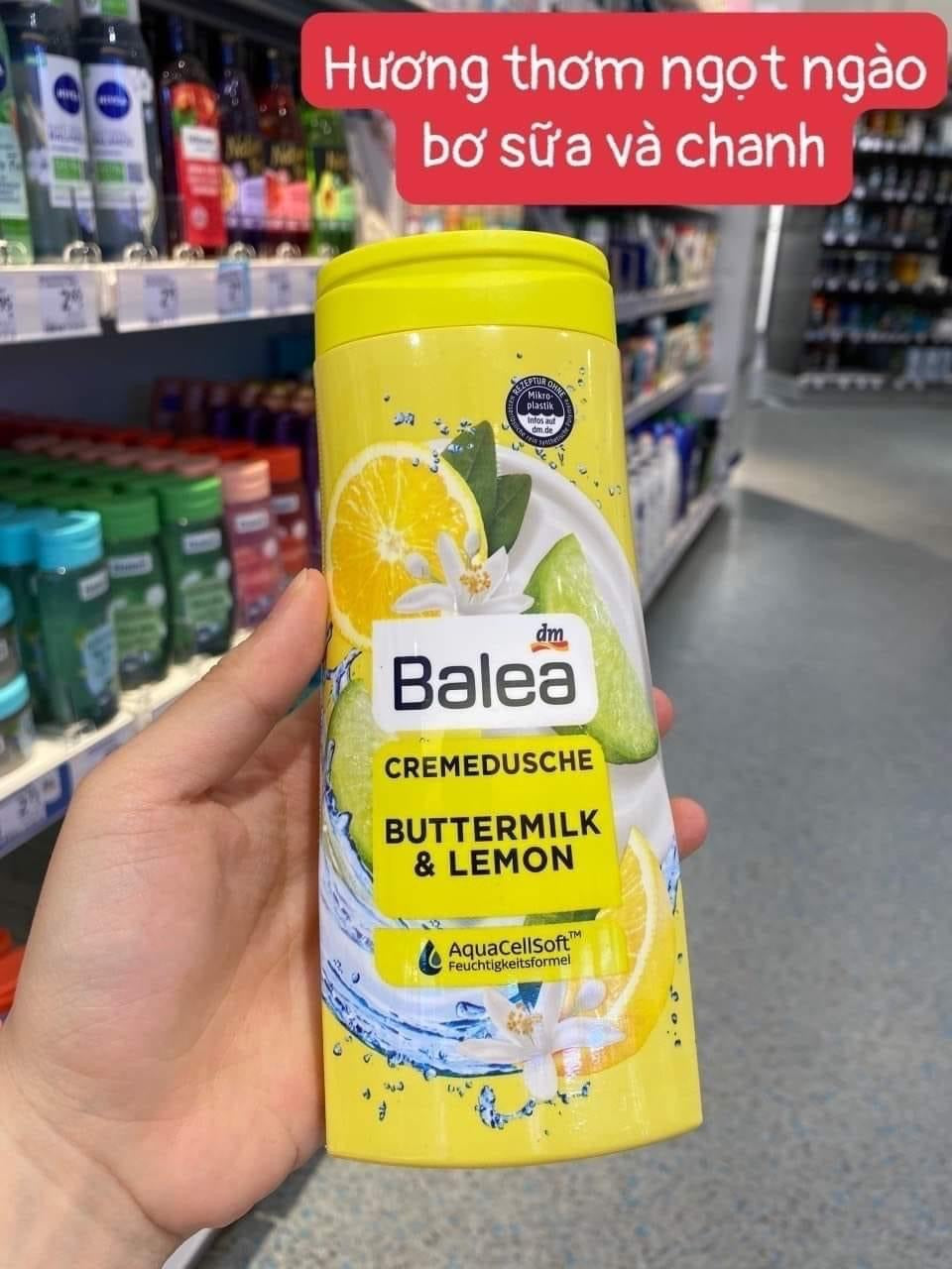 Sữa tắm BALEA Đức 300ml.